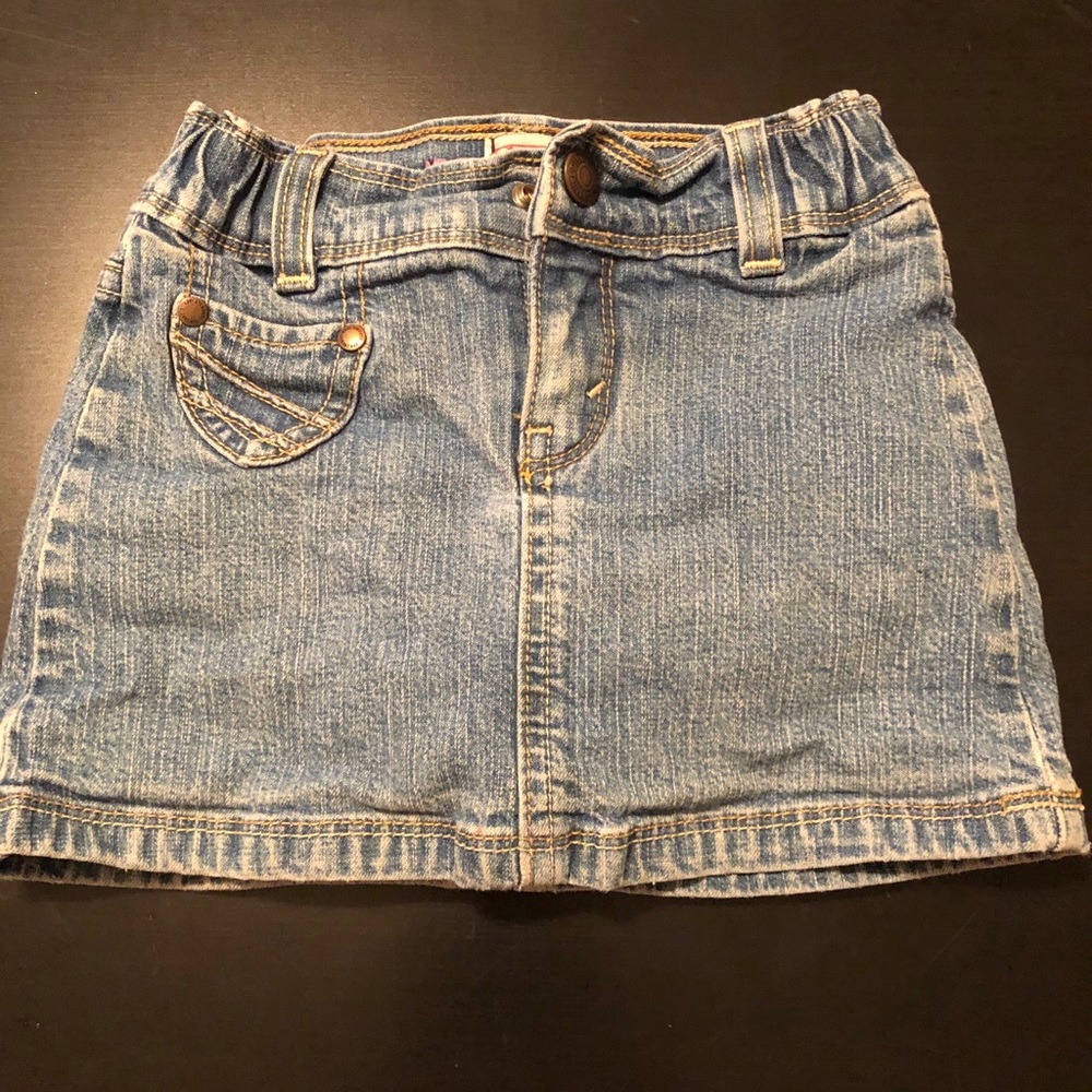 Girls Jean Skirt